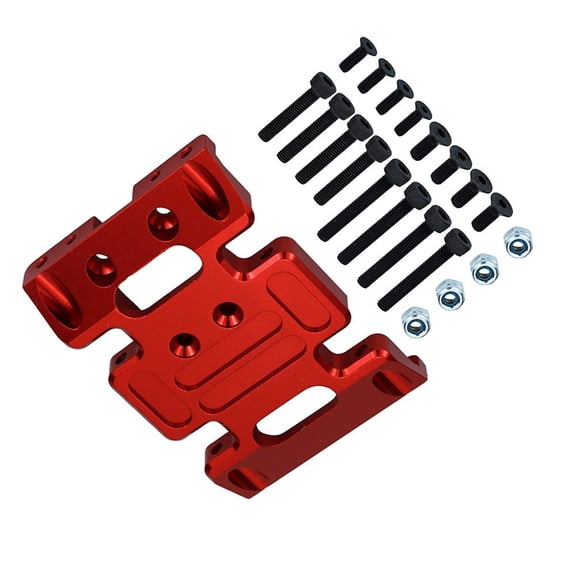 Remote Control Model Aluminium Alloy Skid Plate Chassis for SCX10 Toy Collection Kits for Remote Control Car Upgrades