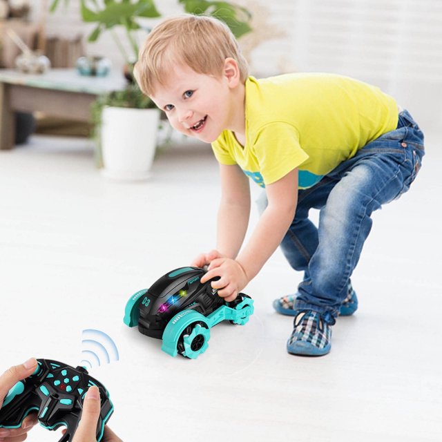 Remote Control Motorcycle, RC Cars for Boys Spray Gas RemoteControlled