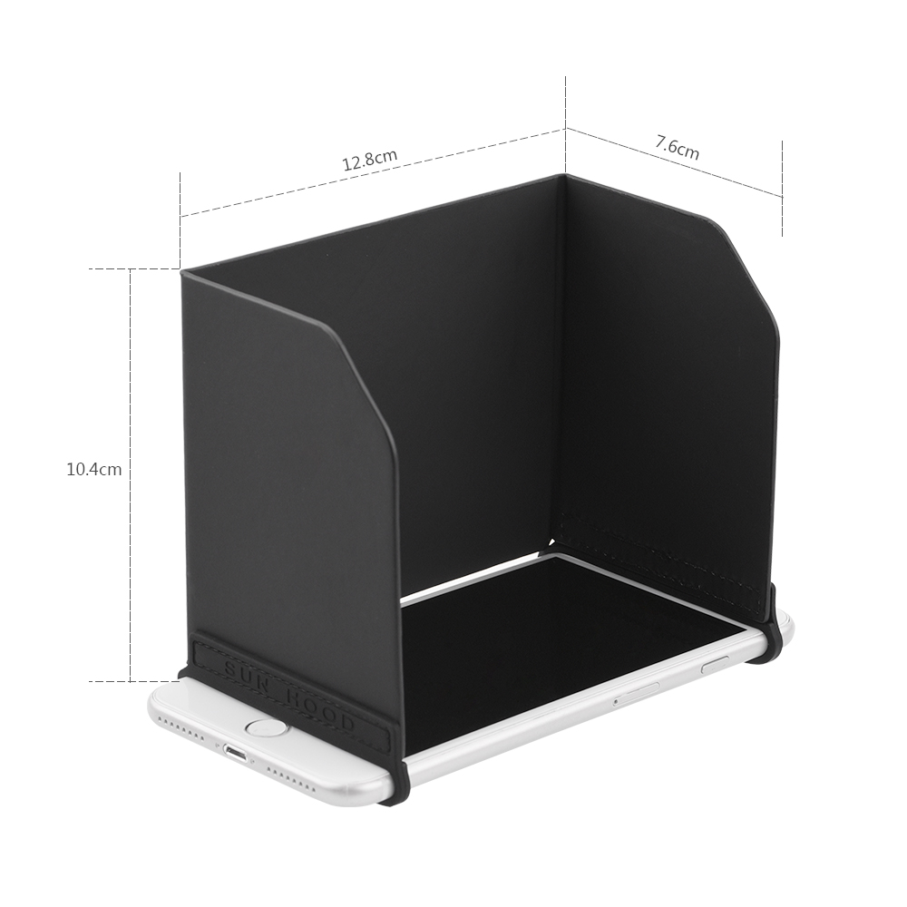 Remote Control Mount Mobile Phone Sun Hood Sunshade with Aluminium