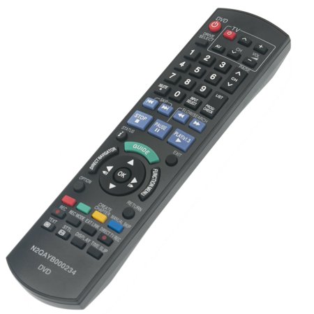 Remote Control N2QAYB000234 Replace for Panasonic DVD Recorder DMREX71S DMREX81S