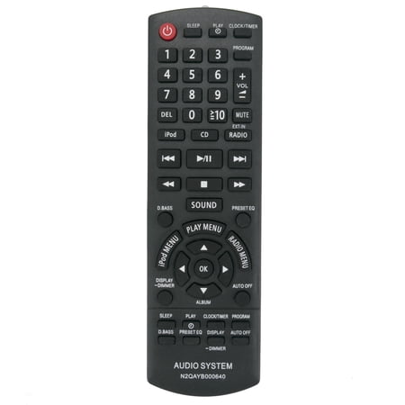 Remote Control N2QAYB000640 Replace for Panasonic Audio System SC-PM500 SC-AKX14