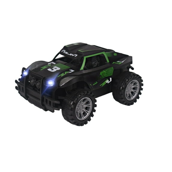 Remote Control Off-Road Cars for 6-7 Years, Rechargeable 4WD Toy Vehicles, All-Terrain RC Cars with LED Lights, Drop Resistant Remote Control Cars, Gift for 6-7 Years
