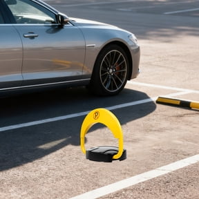 Remote Control Parking Lock, Heavy Duty 4410 lbs Capacity, IP67 Waterproof Automatic Parking Space Lock with 2 Remotes, 180 Anti-Collision Arm, 50-60dB Alarm for Driveway Garage Private Spot