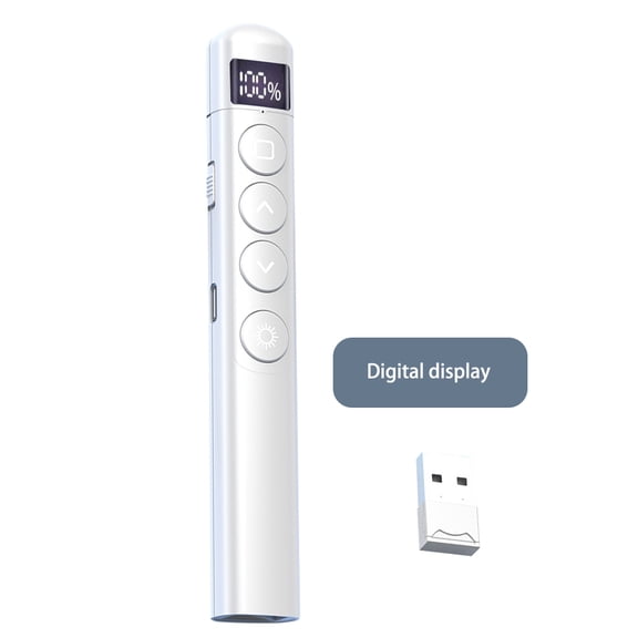Remote Control Pen Electronic Chargeable Teaching Demonstration Presentation Laser Pointer
