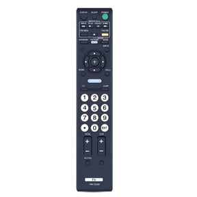 Remote Control Providing Quick Access to TV Channel and Applications for RM-YD025 Replacement Ergonomic Remote Control