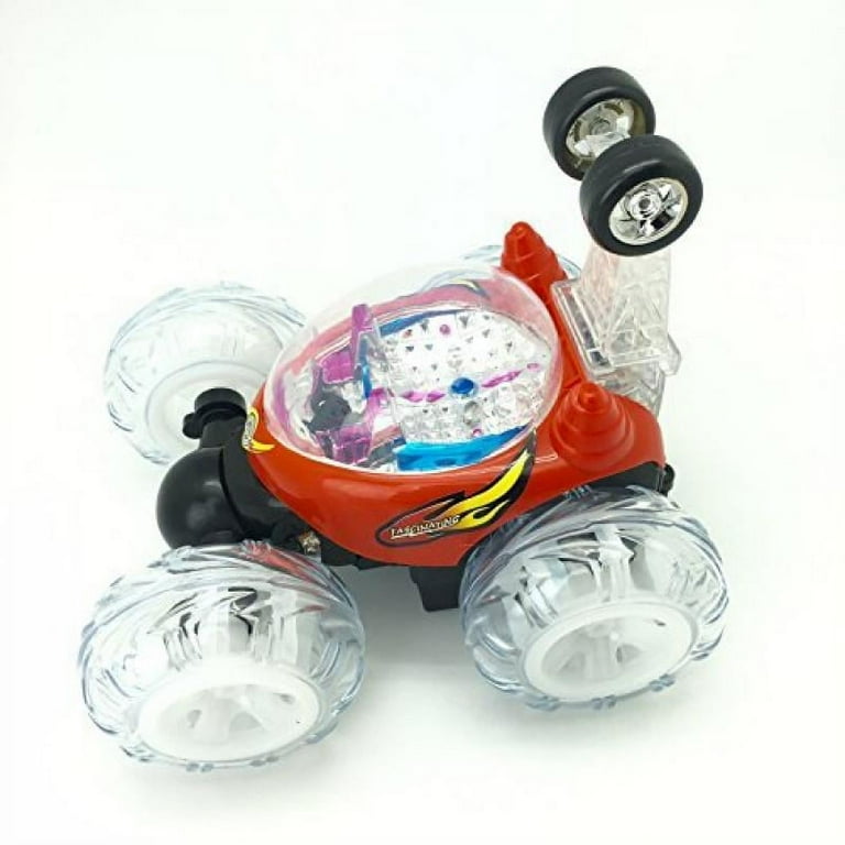 Remote Control RC Aerobatic Turbo Invincible Tornado Stunt Car Color may vary