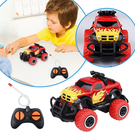 Remote Control RC Car Toys Off Road Vehicle for Boys High Performance Hobby Grade Wagon Styled Truck Durable All Terrain Vehicle for Christmas Birthday Party