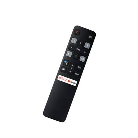 Remote Control (RC802V FNR1) Replacement for All TCL Android 4K UHD Smart TV Without Voice Command