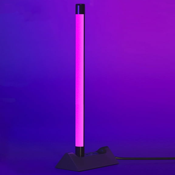 Remote Control RGB Stick Light w/2 Colors Mode and 3 Lighting Modes RGB Fill Light Bar USB Powered Atmosphere Light Bar 2800~6000K 10 Brightness Selfie Atmosphere Lamp Bar,15.7inch