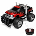 thumbnail image 1 of Remote Control Off-Road Racing Truck Toy for Kids, RC Car with Light-Up Front Lights, Big Tires, 1 of 9
