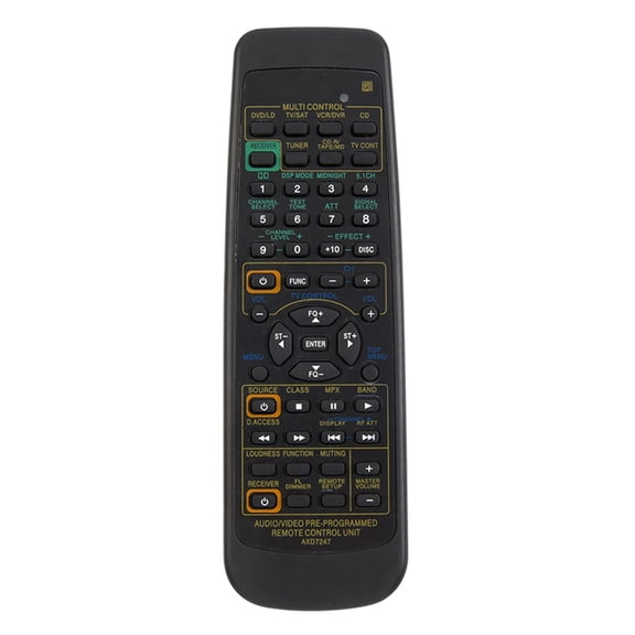 Remote Control Replacement AXD7247 For Pioneer AV Audio Receiver VSX-D309