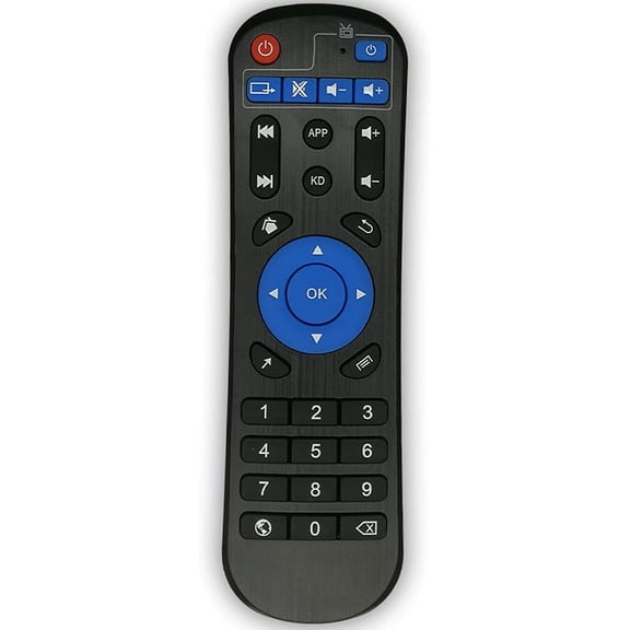Remote Control Replacement Compatible with Android TV Box T95, T95 MAX, T95Z Plus, T95K T95V T95U T95W Pro, T95 X2, Qbox, Q Plus, X96, H96, MX1, MX10, T9, TX3, TX6, H50, HK1, X88 Android Box