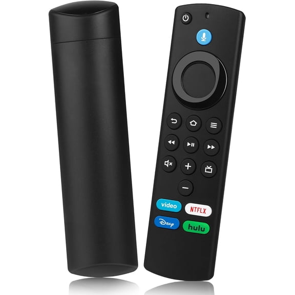 Remote Control Replacement Compatible with Fire Series Smart TV 4K, Cube (1st Gen/2nd Gen/3rd Gen), Replacement FireStick Remote (4K Max/2nd Gen/3rd Gen/Lite) with Voice Control