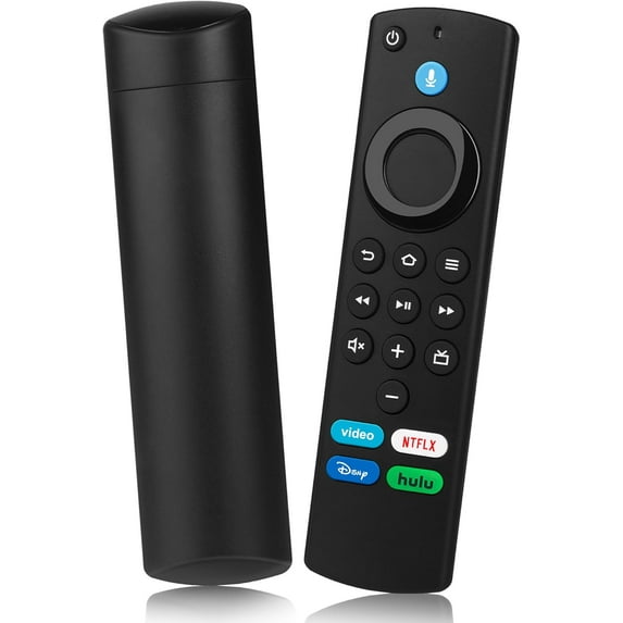 Remote Control Replacement Compatible with Fire Series Smart TV 4K, Cube (1st Gen/2nd Gen/3rd Gen), FireStick (4K Max/2nd Gen/Lite) Voice