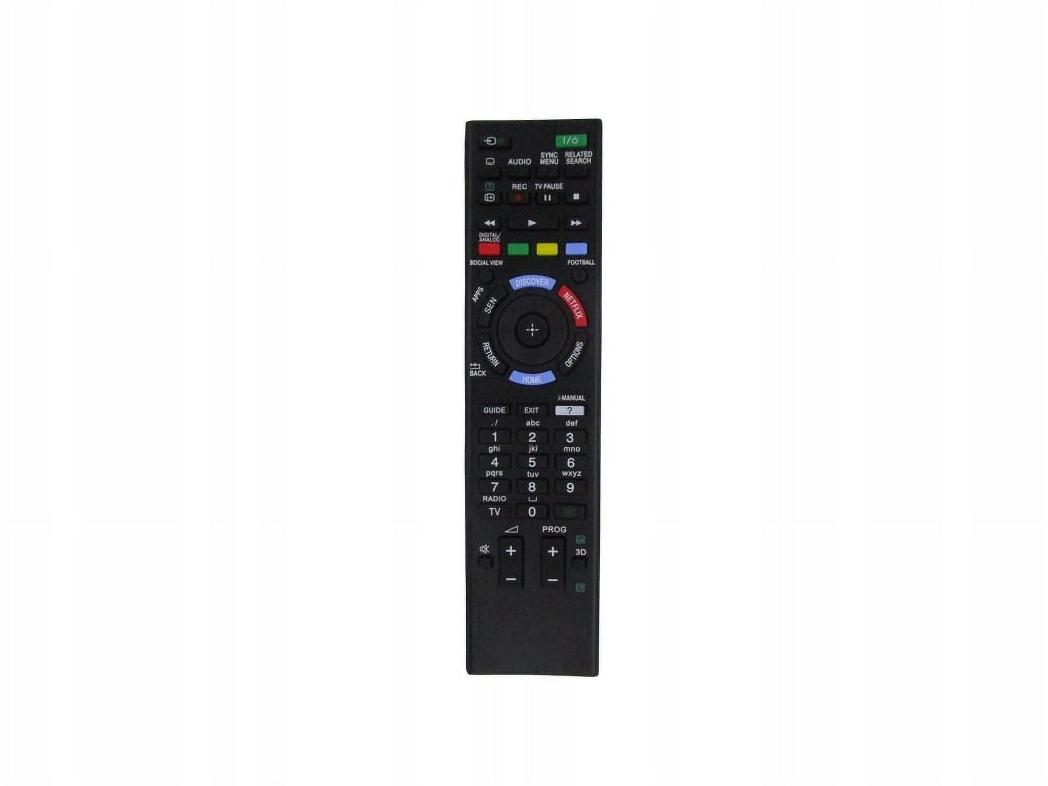 Remote Control Replacement Suitable For Sony Bravia Kdl-40Hx753 Kdl ...