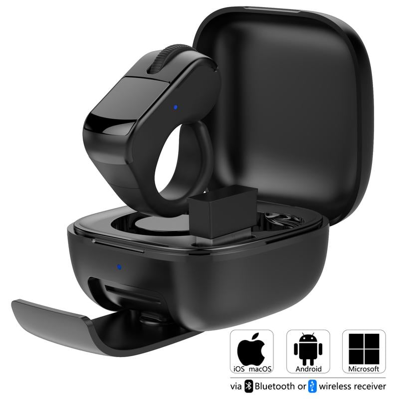 Remote Control Ring Mouse with a Touchpad, Bluetooth Multifuctional ...