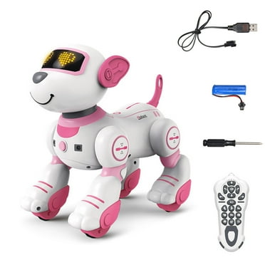 Remote Control Robot Dog Toy for Kids, Interactive Touch Follow Robot Dog Pet with Sing Dance, Programmable Intelligent  Robot Toys for Girls Boys 3-12 Birthday Gifts