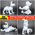 thumbnail image 1 of Remote Control Robot Dog Toy for Kids, Smart Interactive Puppy with Voice Control, Programming, LED Eyes, Singing & Dancing, Rechargeable STEM Toy Gift for Boys Girls Ages 3+, 1 of 12