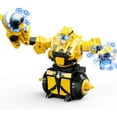 thumbnail image 1 of RC Robot Toys, Fighting Robot 360°Rotatin, with Shields and Realistic Sound Effects, Robots for Kids Ages 6-8, Yellow, 1 of 9