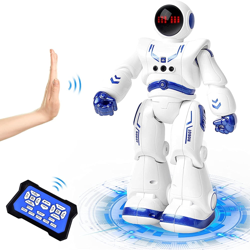 Remote Control Robot Toys for Kids, RC Smart Robot with Walking Singing