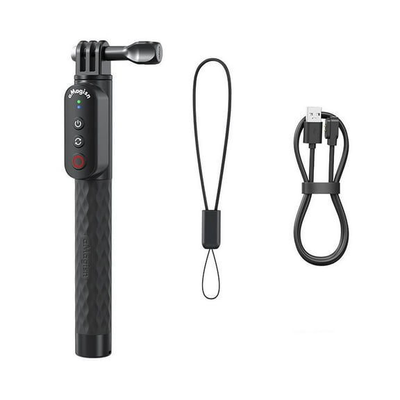 Remote Control Selfie Stick for Action Cameras and Smartphones, ABS + Aluminium Alloy Material