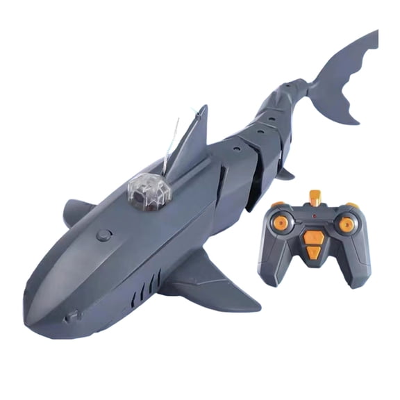 Remote Control Shark Pool With HD Underwater Camera, 2.4G Electric RC Fish Boat For Water With Dual Propeller Drive, APP & Remote Dual Control For Adults