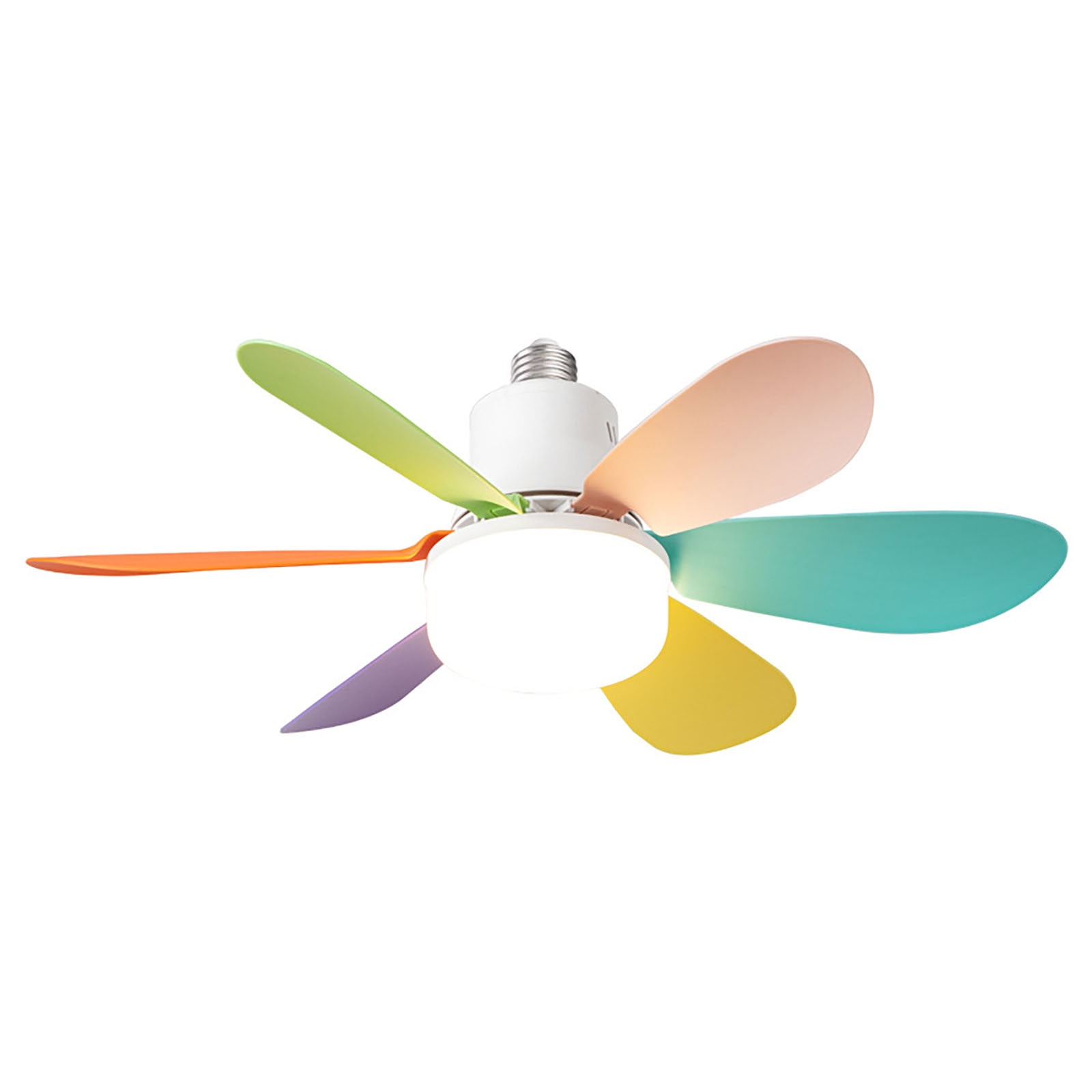 Remote Control Small Ceiling Fan Light Silent Strong Wind Infinite