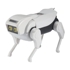 Remote Control Smart Quadruped Robot, Realistic Movements Walk Run Sit Perform Tricks, Interactive Toy for All Ages, Birthday Independence Day Gift for Family Entertainment