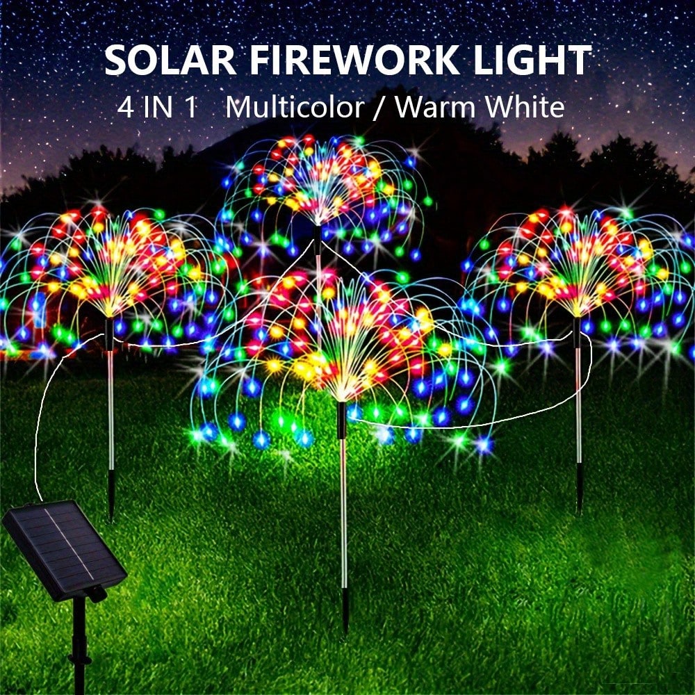 Of Remote Control Solar Lawn Lights, Used For Villa Gardens, Courtyard ...