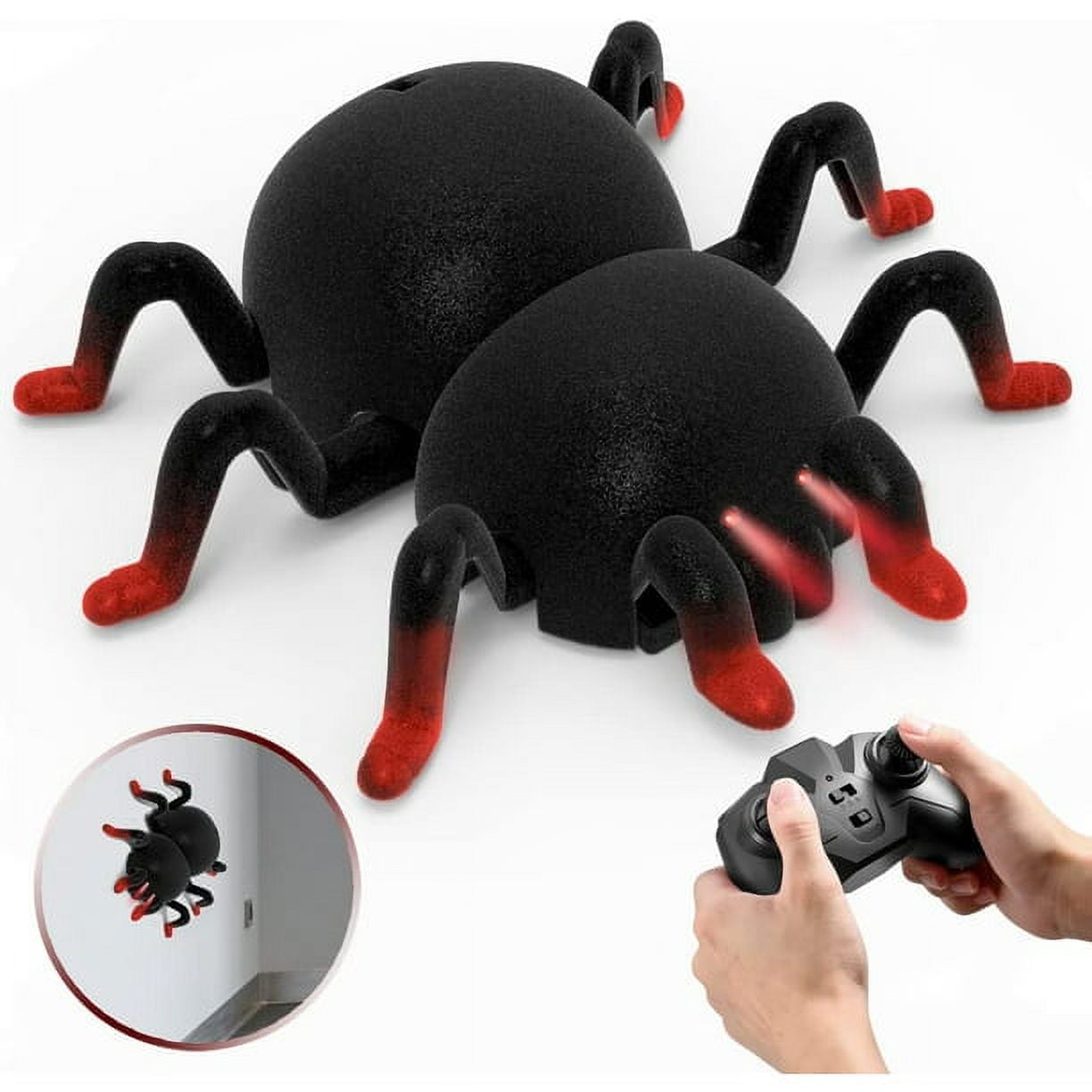 Remote Control Spider,Wall Climbing Spider,Dual Mode RC Stunt Car with