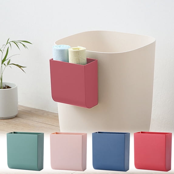 Remote Control Storage Box Wall Mounted Organizer – TV Remote Holder, Desktop Stationery Organizer, Phone Stand, Bedside Storage, Home Office Use