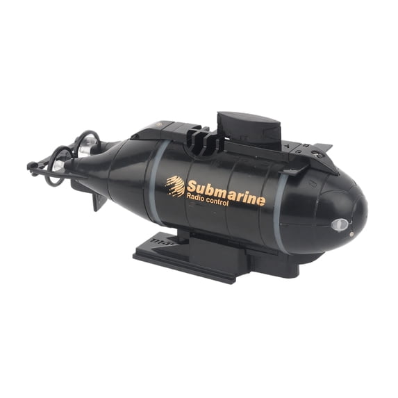 Remote Control Submarine Toy, RC Mini Boat with Dual Propellers and Lights for Water Play, Electric Underwater Vehicle for Pool Bathtub Fun