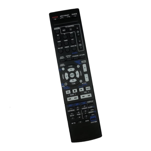 Remote Control Suitable for Comfortable Handling and Universally AXD7569 Household Devices