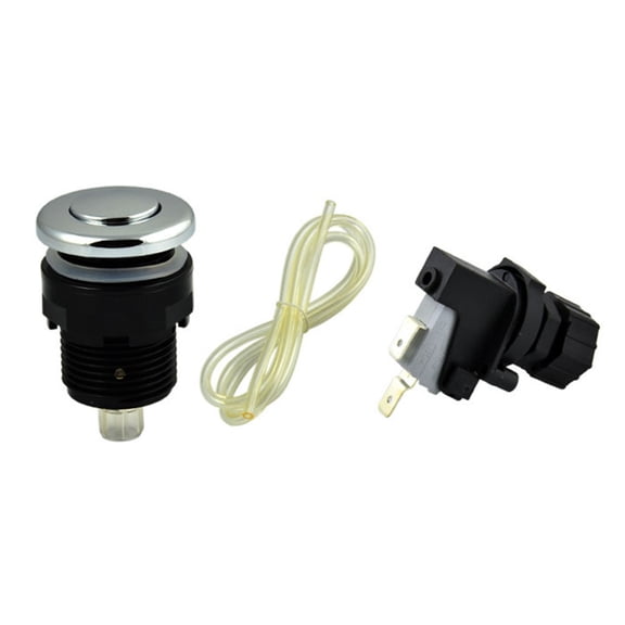Remote Control Switch Air Pressure Button Commercial Use Home Installation Reliable Performance Switch Accessory