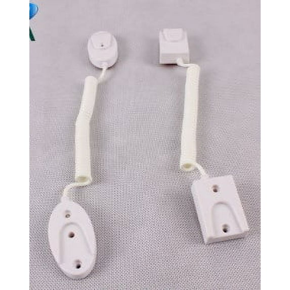 Milisten Portable White Remote Control Holder Cable with Retractable Anti Lost Feature