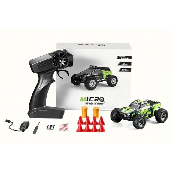 Remote Control Toy Car Funtogether Toys, 1:32 Scale High Speed off Road Drift RC Car 2.4GHz All-Terrain Vehicle for Kids Boys