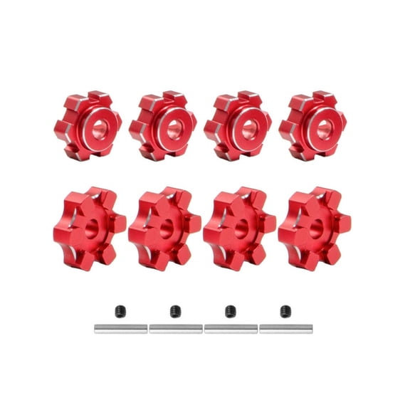Remote Control Toy Hexagon Extended Wheel Drive Hub Adaptor Modified Part Replaceable Device of Model Play Vehicle Toy