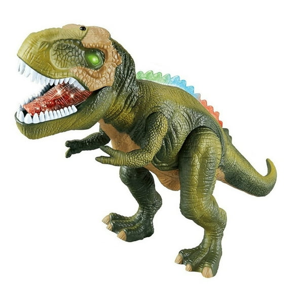 Remote Control Walking Dinosaur Toy With Led Lights Realistic Roaring And Dancing For Kids