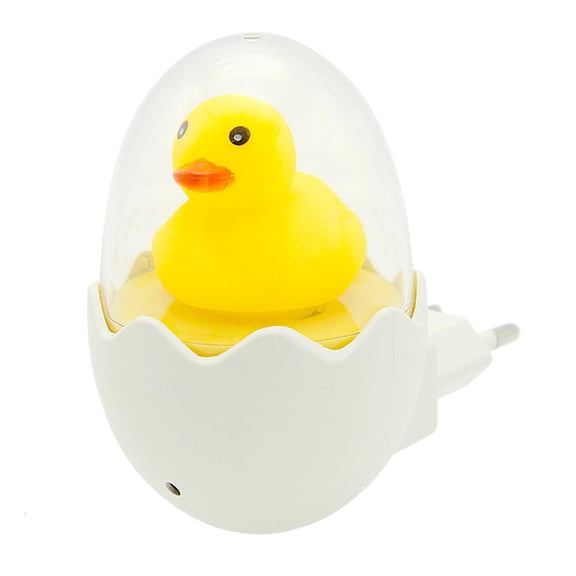 Remote Control Yellow Duck LED Night Light Decorative Lamp Bedroom Wall Kid Room