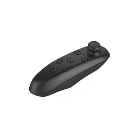 Remote Control for Bluetooth Devices & 3D Virtual Reality Headsets, Black