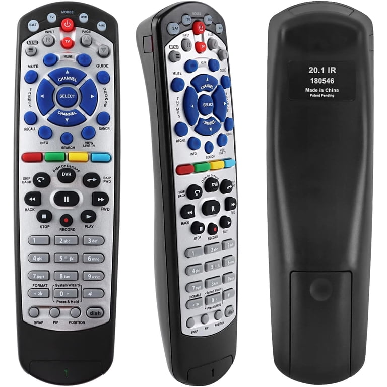 AMGUR, Remote Control for Dish Network 20.1 IR, Replacement IR