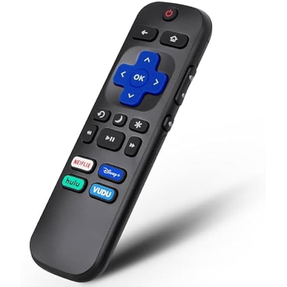Remote Control for Hisense-TCL-Onn-Sharp-Philips-Westinghouse-Insignia-Element Roku TV Remote Replacement