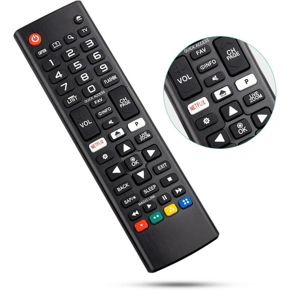 Remote Control for LG-Smart-TV-Remote All LG LCD LED HDTV 3D Smart TV Models…