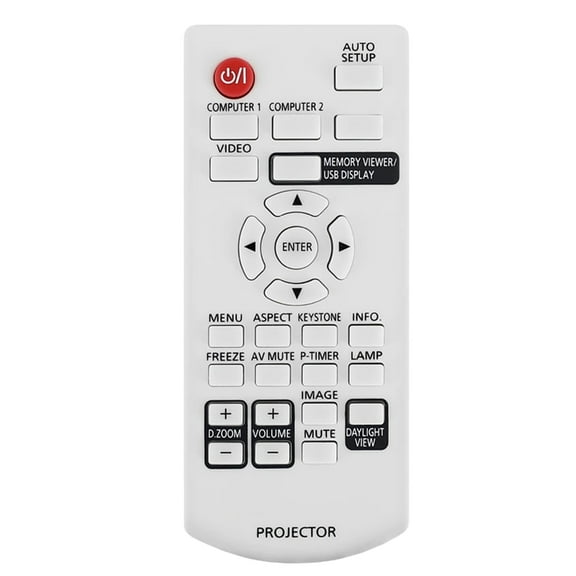 Reliable Gadget Replacement Remote Controller Spare Remote for PT-XW3232STC X3220 XW2731 BX40NT X270C Solid Build