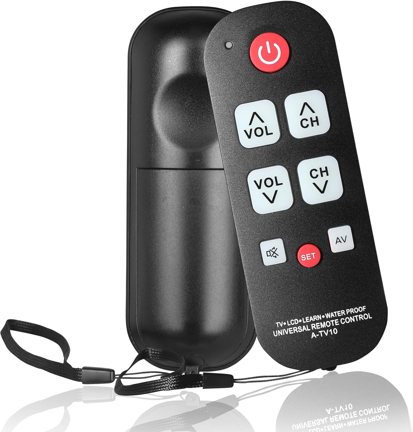 Remote Control for Seniors Universal Big Button TV Learning Remote ...