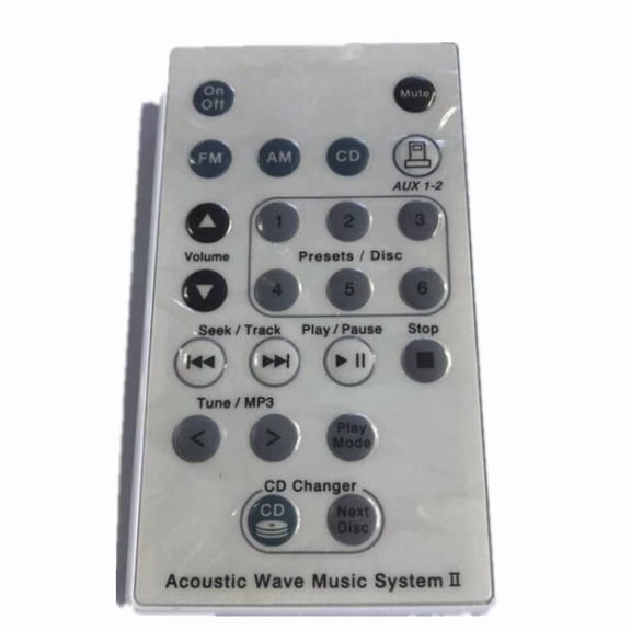 Remote Control suitable for bose Acoustic Wave Music System II