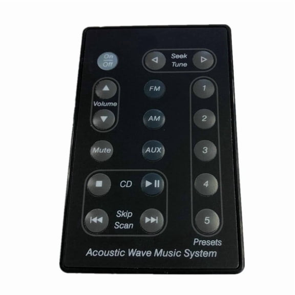 Remote Control suitable for bose Acoustic Wave Music System Radio/CD System Multi Disc Player