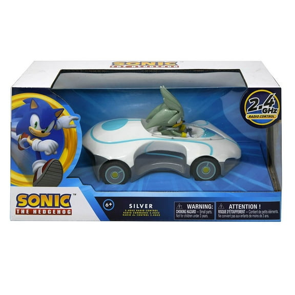 Remote Controlled- Sonic the Hedgehog Silver RC Vehicle Team Racing