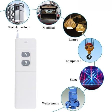 Remote Controller,2 433 2ch Portable 2ch Portable Remote 3000m Distance Remote Key 2 Distance 2ch Remote Funien 3000m Rookin Siuke