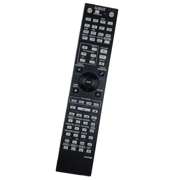 Remote Controller For AXD7591 7613 7666 Home Theater Systems Wide Compatibility Easy Setups Easy to Use Not Need Pairing